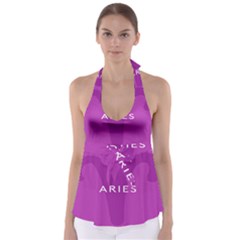 Zodiac Aries Babydoll Tankini Top by Mariart