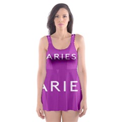 Zodiac Aries Skater Dress Swimsuit by Mariart