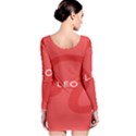 Zodiac Leo Long Sleeve Bodycon Dress View2