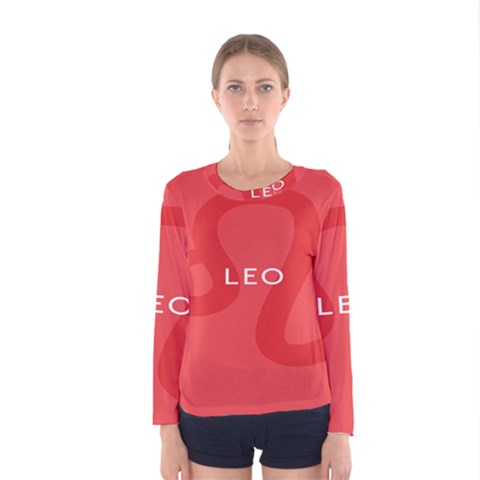 Zodiac Leo Women s Long Sleeve Tee by Mariart