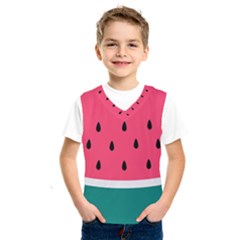 Watermelon Red Green White Black Fruit Kids  Sportswear