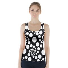 Pattern Racer Back Sports Top by Valentinaart