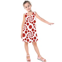 Pattern Kids  Sleeveless Dress by Valentinaart