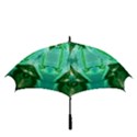 Green Lantern 3D Effect Golf Umbrellas View3