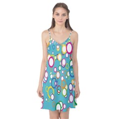 Circles Abstract Color Camis Nightgown by Simbadda