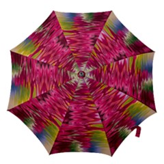 Abstract Pink Colorful Water Background Hook Handle Umbrellas (medium) by Simbadda