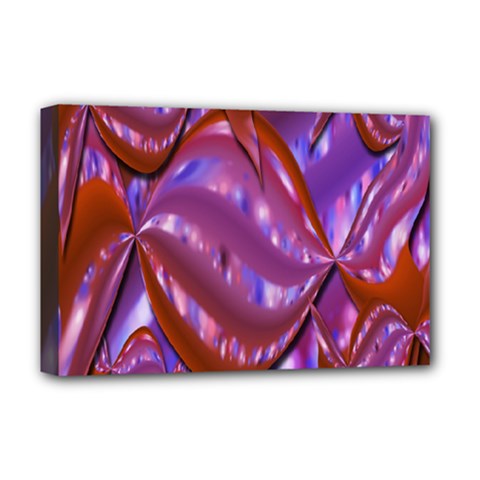 Passion Candy Sensual Abstract Deluxe Canvas 18  X 12   by Simbadda