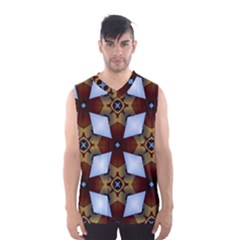 Abstract Seamless Background Pattern Men s Basketball Tank Top by Simbadda