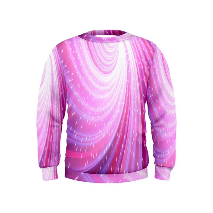 Vortexglow Abstract Background Wallpaper Kids  Sweatshirt