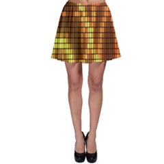 Circle Tiles A Digitally Created Abstract Background Skater Skirt by Simbadda