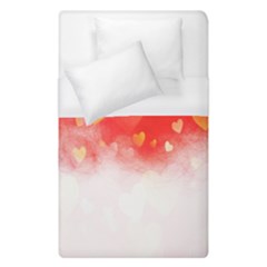 Abstract Love Heart Design Duvet Cover (single Size) by Simbadda