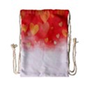 Abstract Love Heart Design Drawstring Bag (Small) View2