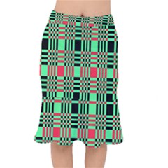 Bright Christmas Abstract Background Christmas Colors Of Red Green And Black Make Up This Abstract Mermaid Skirt