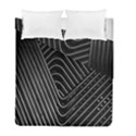 Chrome Abstract Pile Of Chrome Chairs Detail Duvet Cover Double Side (Full/ Double Size) View1