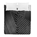 Chrome Abstract Pile Of Chrome Chairs Detail Duvet Cover Double Side (Full/ Double Size) View2