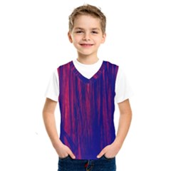 Abstract Color Red Blue Kids  Sportswear by Simbadda