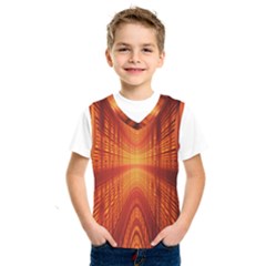 Abstract Wallpaper With Glowing Light Kids  Sportswear