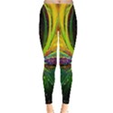 Future Abstract Desktop Wallpaper Leggings  View1