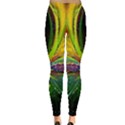 Future Abstract Desktop Wallpaper Leggings  View2