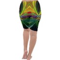 Future Abstract Desktop Wallpaper Cropped Leggings  View4