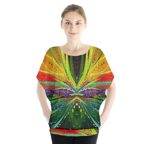 Future Abstract Desktop Wallpaper Blouse by Simbadda