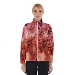 Fire In The Forest Artistic Reproduction Of A Forest Photo Winterwear by Simbadda