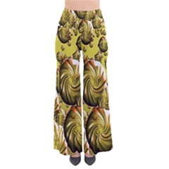 Melting Gold Drops Brighten Version Abstract Pattern Revised Edition Pants by Simbadda