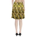 Melting Gold Drops Brighten Version Abstract Pattern Revised Edition Pleated Skirt View2