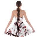 Tree Art Artistic Abstract Background Strapless Bra Top Dress View2