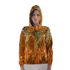 Light Effect Abstract Background Wallpaper Hooded Wind Breaker (women) by Simbadda