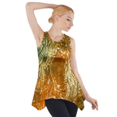 Light Effect Abstract Background Wallpaper Side Drop Tank Tunic by Simbadda