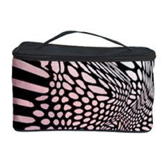 Abstract Fauna Pattern When Zebra And Giraffe Melt Together Cosmetic Storage Case by Simbadda