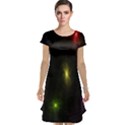 Star Lights Abstract Colourful Star Light Background Cap Sleeve Nightdress View1