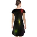 Star Lights Abstract Colourful Star Light Background Cap Sleeve Nightdress View2