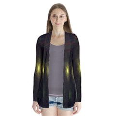 Star Lights Abstract Colourful Star Light Background Cardigans by Simbadda