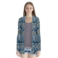 Gradient Flowers Abstract Background Cardigans by Simbadda