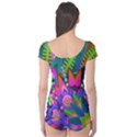 Wild Abstract Design Boyleg Leotard  View2