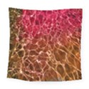 Background Water Abstract Red Wallpaper Square Tapestry (Large) View1