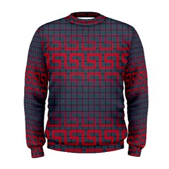 Abstract Tiling Pattern Background Men s Sweatshirt