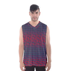 Abstract Tiling Pattern Background Men s Basketball Tank Top by Simbadda