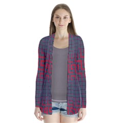 Abstract Tiling Pattern Background Cardigans by Simbadda