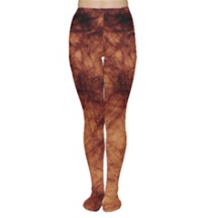 Abstract Brown Smoke Women s Tights