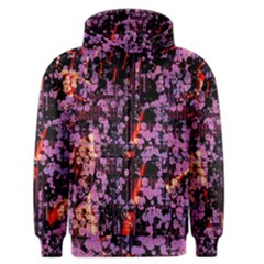 Abstract Painting Digital Graphic Art Men s Zipper Hoodie by Simbadda