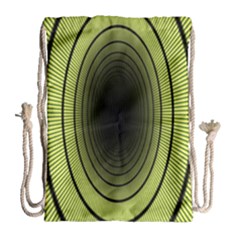 Spiral Tunnel Abstract Background Pattern Drawstring Bag (large) by Simbadda