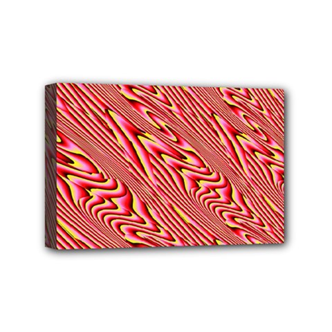 Abstract Neutral Pattern Mini Canvas 6  X 4 