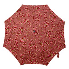 Abstract Neutral Pattern Hook Handle Umbrellas (small)