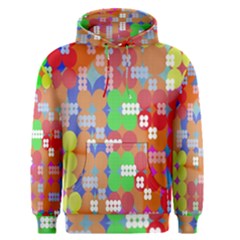 Abstract Polka Dot Pattern Digitally Created Abstract Background Pattern With An Urban Feel Men s Pullover Hoodie by Simbadda