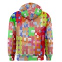 Abstract Polka Dot Pattern Digitally Created Abstract Background Pattern With An Urban Feel Men s Zipper Hoodie View2