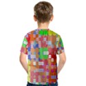 Abstract Polka Dot Pattern Digitally Created Abstract Background Pattern With An Urban Feel Kids  Sport Mesh Tee View2