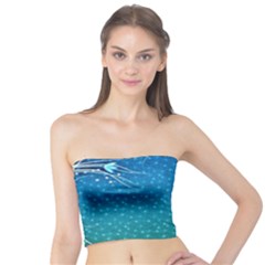 Floral 2d Illustration Background Tube Top